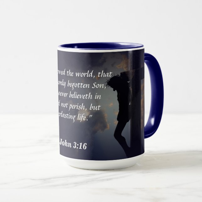 Taza John 3:16 mug (Anverso derecho)