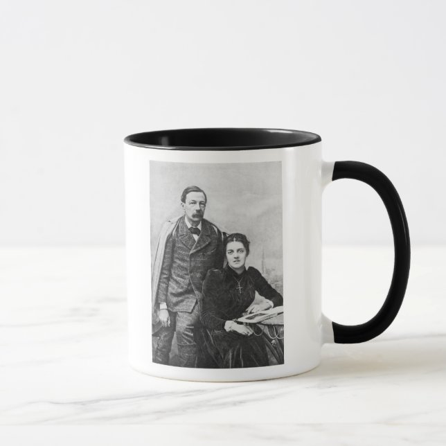 Taza John Addington Symonds y su hija, 1891 (Derecha)