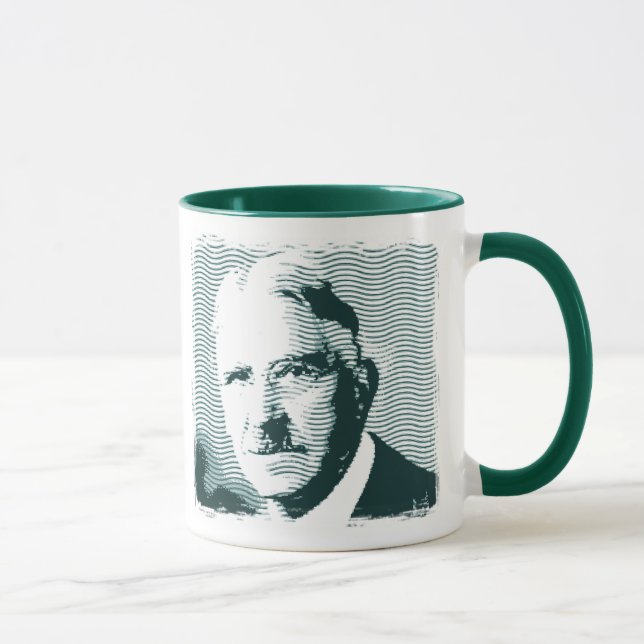 Taza John Dewey en líneas (Derecha)