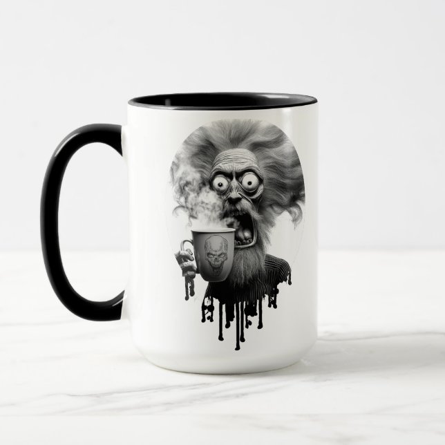 Taza John: Liquid Brain Mornings (Izquierda)