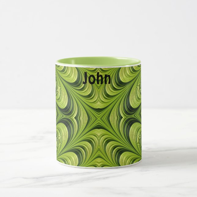 Taza JOHN ~ Mug personalizado ~ zany inusual (Centro)
