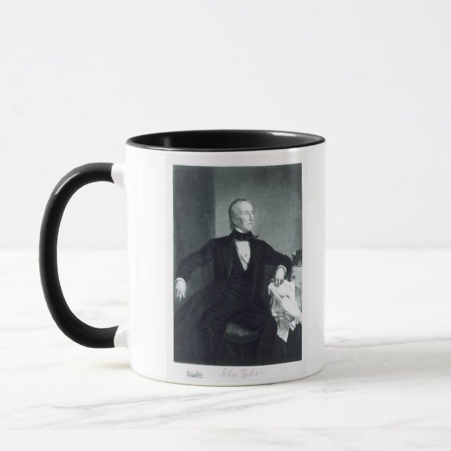 Taza John Tyler, 10mo Presidente de los Estados Unidos (Izquierda)