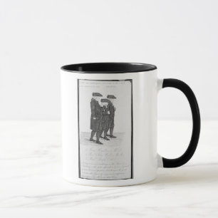 Taza John Wesley que camina en Edimburgo entre James
