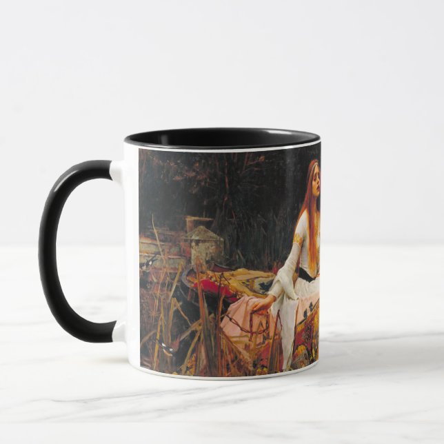 Taza John William Waterhouse - La Señora de Shalott (Izquierda)