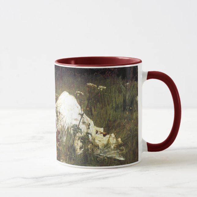 Taza John William Waterhouse - Ofelia 1889 (Derecha)