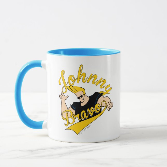 Taza Johnny Bravo Athletic Graphic (Izquierda)