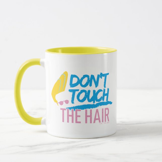 Taza Johnny Bravo - Don't Touch The Hair Graphic (Izquierda)