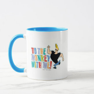 Taza Johnny Bravo - ¡Haz El Mono Conmigo!