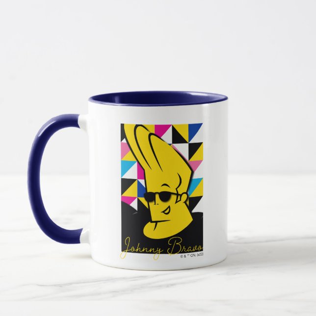 Taza Johnny Bravo Pop Art Graphic (Izquierda)