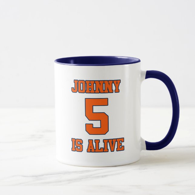 Taza Johnny Five está vivo (Derecha)
