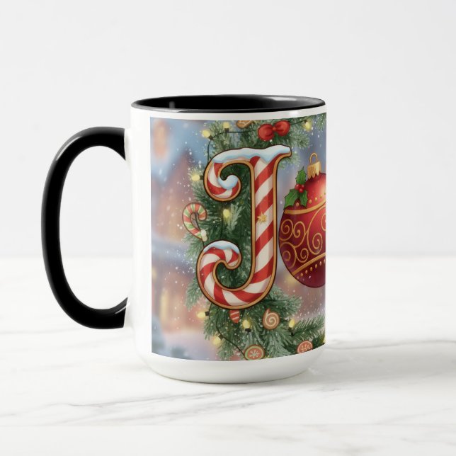 Taza Jolly Holiday Combo mug. 11 or 15 oz (Izquierda)