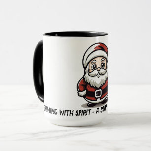 Taza Jolly Jingles: La alegría de Santa