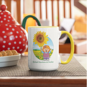 Taza JollyKins Amigo del Girasol Mug
