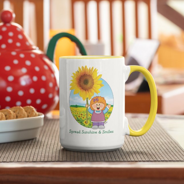 Taza JollyKins Amigo del Girasol Mug (Subido por el creador)