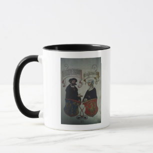 Taza Jorge Fugger su esposa Regina Imhoff, 'Geheim