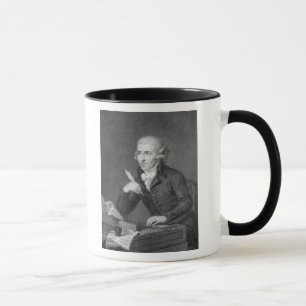 Taza Joseph Haydn grabó por Schiavonnetti, 1792