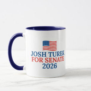 Taza Josh Turek para Senado 2026 Elección Iowa