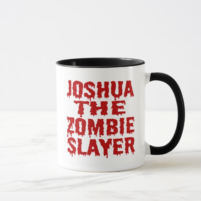 Taza Joshua The Zombie Slayer (Derecha)