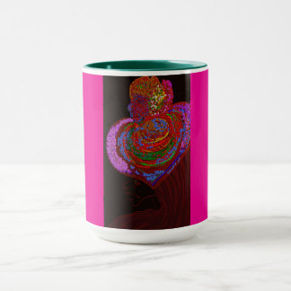 Taza Joven dama con un elegante sombrero hecho a medida