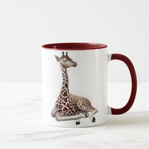 Taza joven del campanero de la jirafa