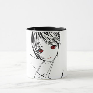 Taza Joven estudiante de Manga pinta arte de los niños 