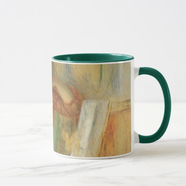 Taza Jóvenes Chicas en Piano por Pierre Renoir (Derecha)