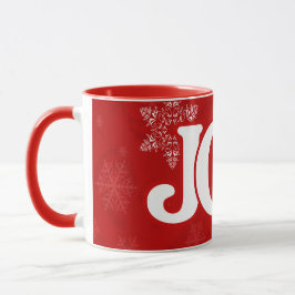 Taza JOY Elegant Red Navidades