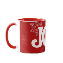 JOY Elegante Navidad Roja