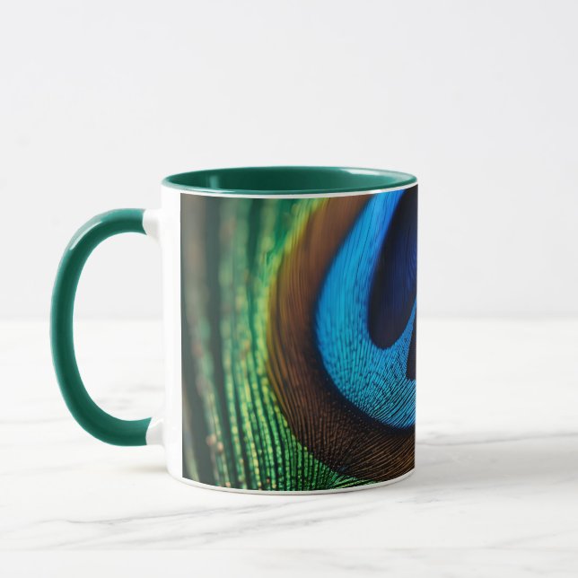 Taza Joya del pavo real (Izquierda)