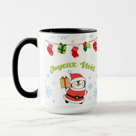 Taza Joyeux Noël et Bonne Année Pingouins 
