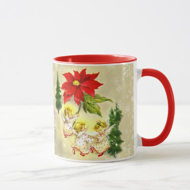 Taza Joyous Navidades Cherubs Mug (Derecha)