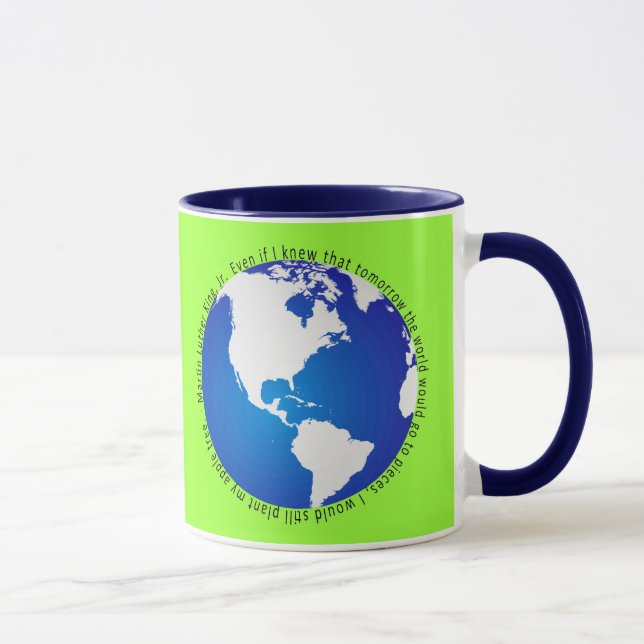 Taza JR cita de Martin Luther King (Derecha)