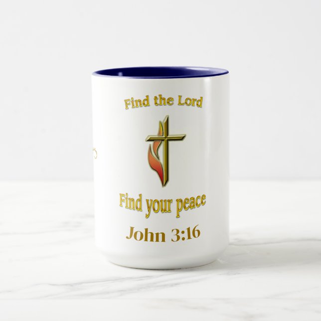 Taza Juan 3:16 (Centro)