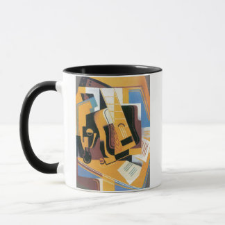 Taza Juan Gris - Fotografía de la guitarra Arte abstrac