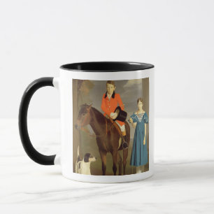 Taza Juan Gubbins Newton y su hermana Maria, 1832-33 (