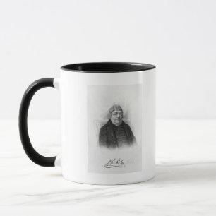 Taza Juan Nichols, grabado por Woolnoth