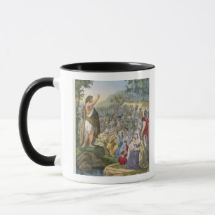 Taza Juan que predica en el desierto, a partir de un