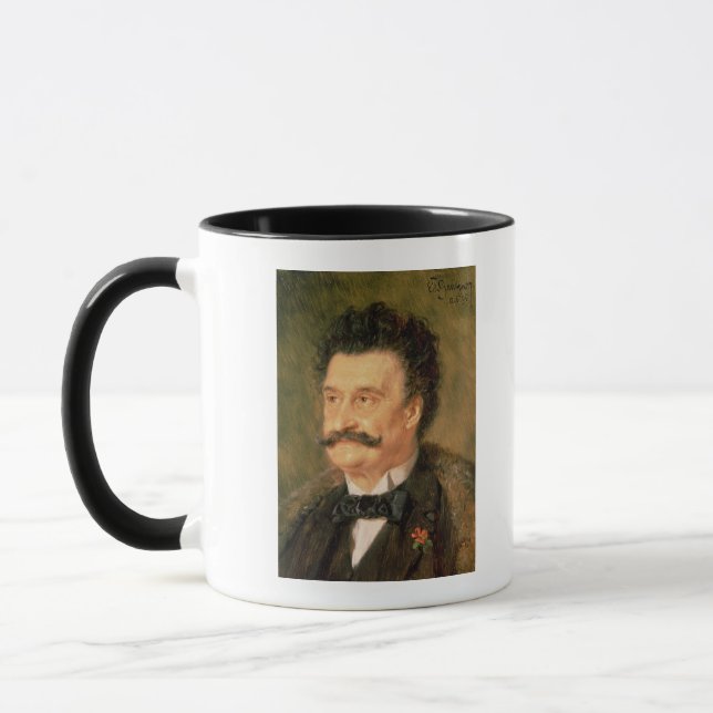 Taza Juan Strauss cuanto el más joven, 1895 (Izquierda)
