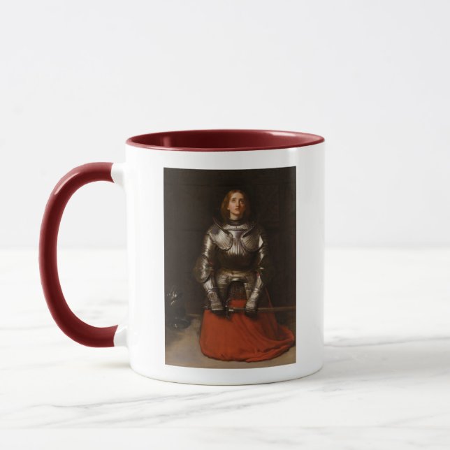 Taza Juana de Arco 1865 por John Everett Millais (Izquierda)