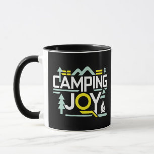 Taza Júbilo de camping, momentos felices