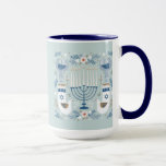 Taza Judaica - Chanukah Mugs - Software - Vacaciones<br><div class="desc">Vacaciones judías - Chanukah - Regalos de vacaciones - Hanukah - tazas de café - Diseño de cocina - Tradición - Festival de las Luces</div>