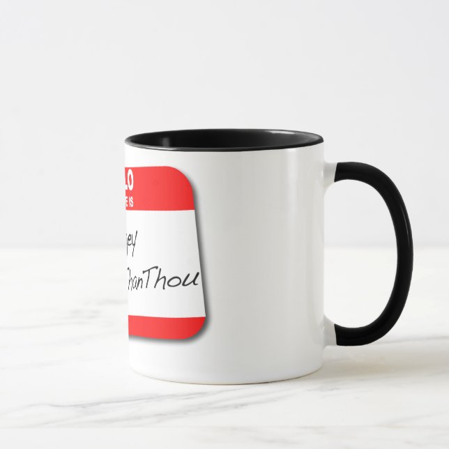 Taza Judgey McHolierthanthou (Derecha)