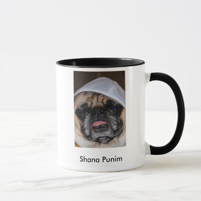 Taza judía del barro amasado (Derecha)