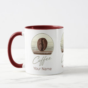 Taza Judías De Café Para Espresso Y Barista Retro