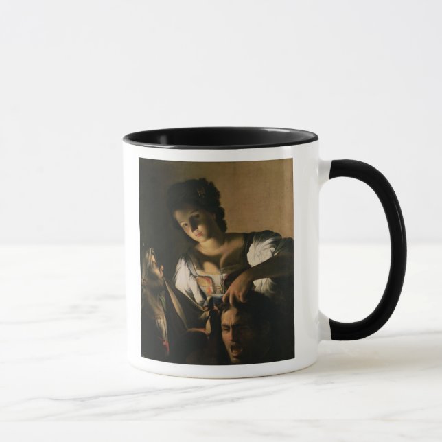 Taza Judith con la cabeza de Holofernes, 1615 (Derecha)