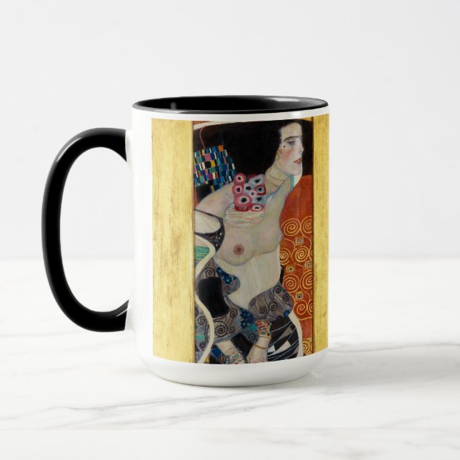 Taza Judith II (Salome) por Gustav Klimt (Izquierda)
