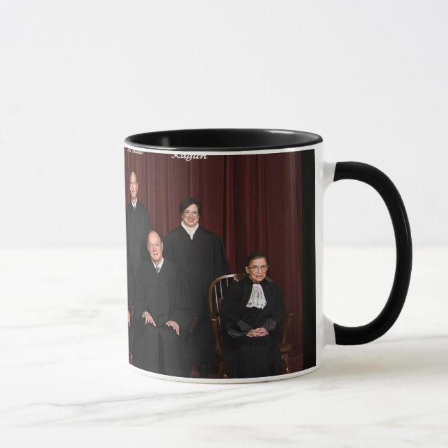 Taza Jueces del Tribunal Supremo de los Estados Unidos (Derecha)