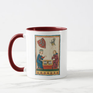 Taza Juego Backgammon, Arte Medieval del Siglo XIV
