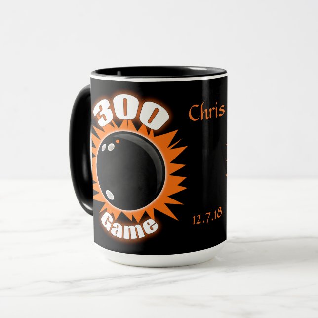 Taza Juego de 300 y serie 800 - Honor Bowler (Anverso izquierdo)