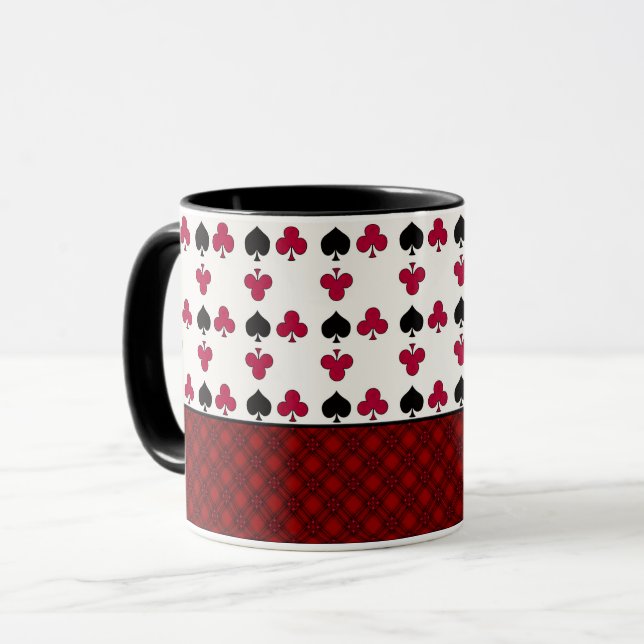 Taza Juego de cartas, póquer, cartas de mesa (Anverso izquierdo)